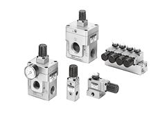 วาล์วลมแบบเพาเวอร์ Power Valve-Precision Regulator VEX SMC